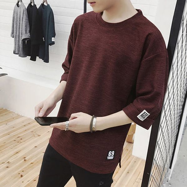 

men's clothing casual t shirt fashion men tees cotton plus big size tshirt 2020 male short sleeve t-shirts hip hop, White;black