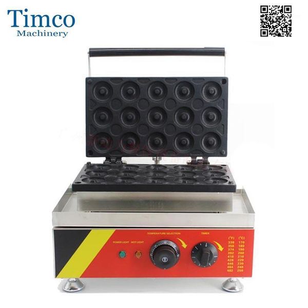 

doughnut makers 15pcs circle rings stainless steel donuts baker machine1