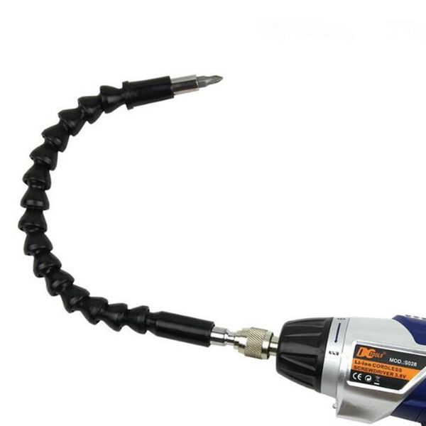 

new universal metal drill flexible shaft drill electric screwdriver head hose connection shaft power tool ferramentas1