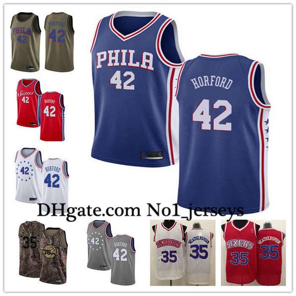 

custom mens womens philadelphia 76ers 35 weatherspoon horford 53 darryl dawkins red throwback basketball jerseys, Black;red