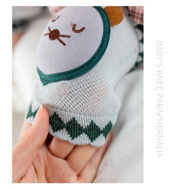 

1 pair baby knee pad kids non slip crawling elbow infants toddlers baby accessories protector safety kneepad leg warmer kids f wmtgkk, Red;yellow