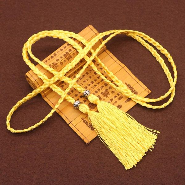 

5pcs polyester two head rope tape tassels home textile curtain clothing pendant craft tassels diy clothing decoration material h wmtruz