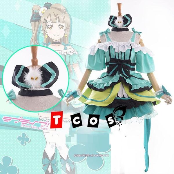 

customized love live kira kira sensation stage dress yazawa nico nishikino maki sonoda umi cosplay costume halloween uniform, Black