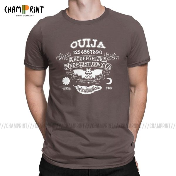 

ouija board occult paranormal witchcraft vintage tees short sleeve crew neck printing sport hooded sweatshirt hoodie men t shirt
