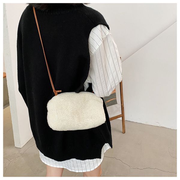 

2021 crossbody new camera bag wide shoulder strap letter small square bag leather ladies handbag double zipper small shoulder bag handbags