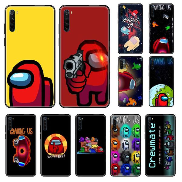 

mobile phone silicone cover, redmi note s2 4 5 6 7 8 a s x plus pro waterproof silicone cover, black