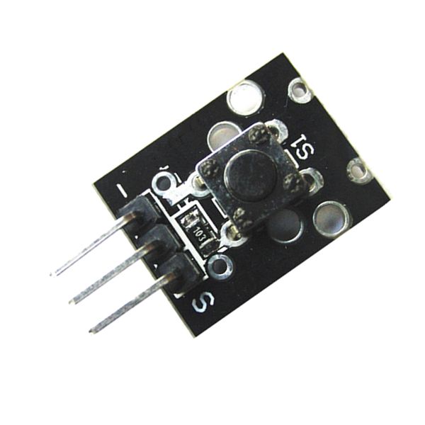 

модуль 3шт ky-004 тактильный переключатель 3 pins breakout board sensor для