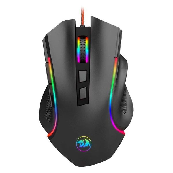 

8 buttons usb wired gaming mouse 5 gears 800/1200/1600/2400/7200 dpi adjustable 7 rgb colors backlight computer pc mice