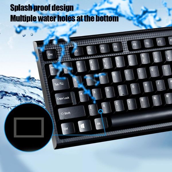 

keyboard mouse combos set wired universal for home office computer deskpc gk991