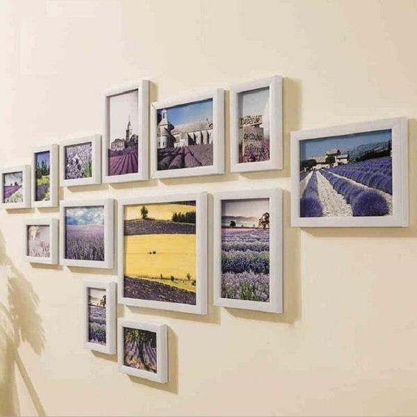 

13pcs/set wall hanging p combination frame set bedroom living room wall decoration art home decor display picture family