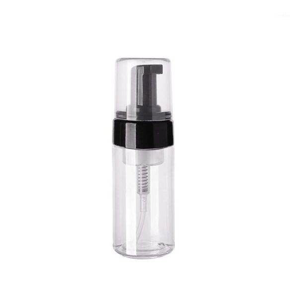 

100ml leakproof empty portable multipurpose foaming bottle plastic pump container transparent refillable travel liquid dispenser1