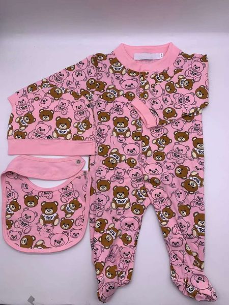 

2019 letter printing baby romper spirng autumn long sleeve baby boy girl romper infant warm jumpsuit kids cotton baby clothe ing, Blue