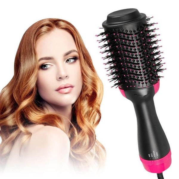

air hair dryer straightener comb 3 in 1 one step hair dryer brush volumizer blow curler professional styling tools