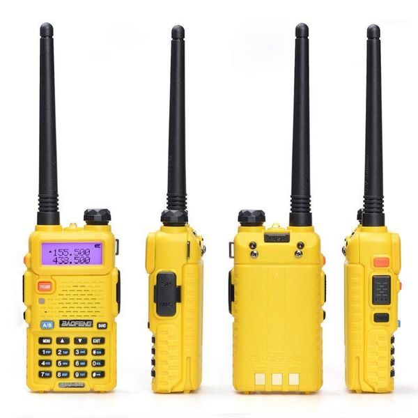 

2 pcs baofeng uv-5r walkie talkie uv5r 8w two way radio 2pcs vox fm transceiver dual-band uv 5r walkie talkies set1