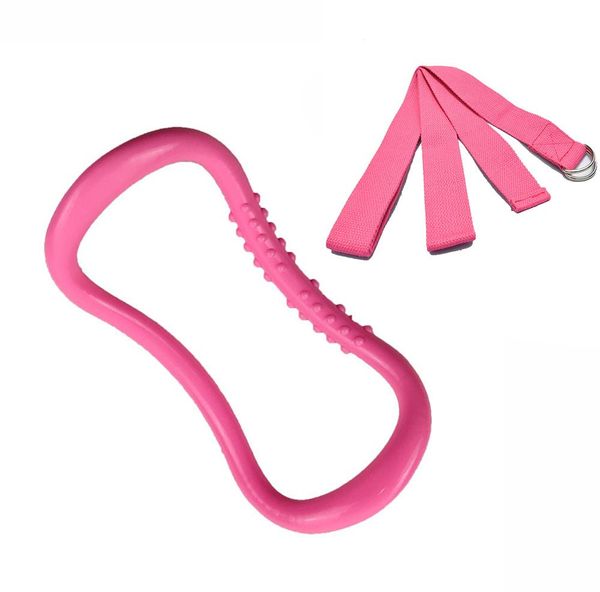 

yoga circle pilates stretch rin fascia massage body workout floating massag ring yoga stretch stretch belt bbyajz