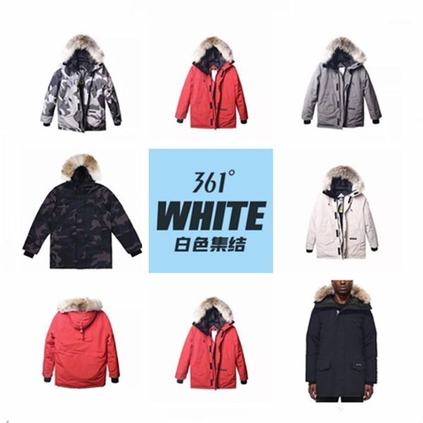 

running jackets down jacket women's fall / winter 2021 duck medium length hooded cardigan warm and windproof sportswear1, Black;red