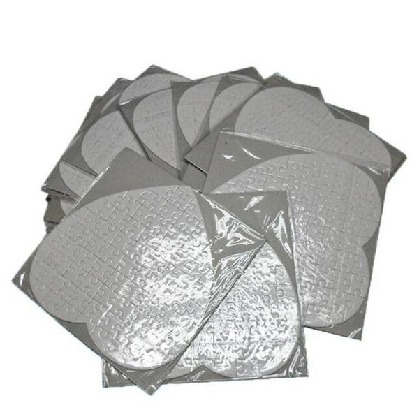 

sublimation blank heart puzzles diy puzzle paper 3 colors products hearts love shape transfer printing blanks consumables child toys gifts