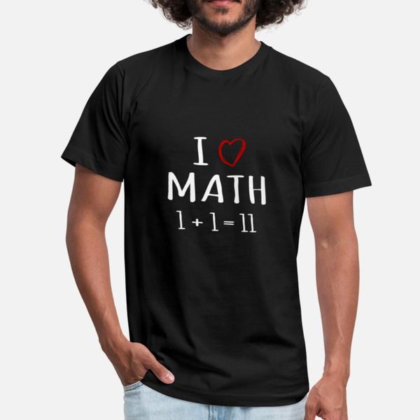 

i love math 1+1=11 - math t shirt leisure digital printing casual tracksuit hoodie sweatshirt