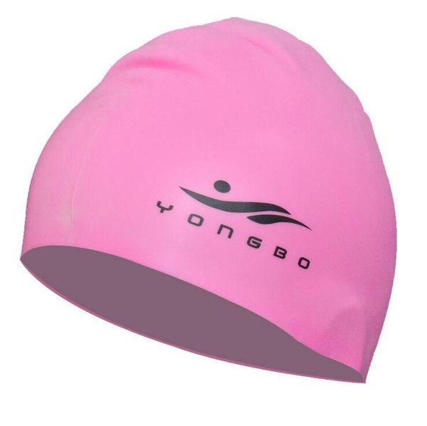 

new women men waterproof flexible silicone gel ear long hair protection swim pool swimming cap hat cover for children kids wmtnha