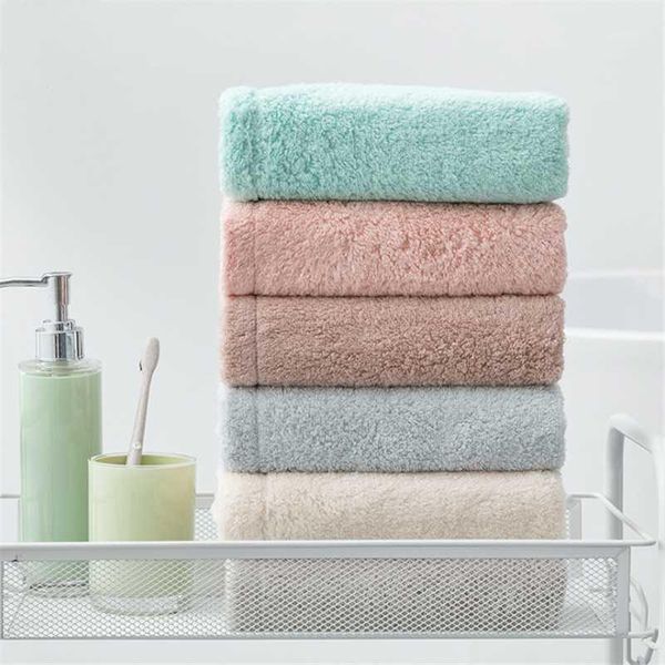 

pure cotton face towel plain color men's and women's washcloth soft and absorbent 34*34cm1