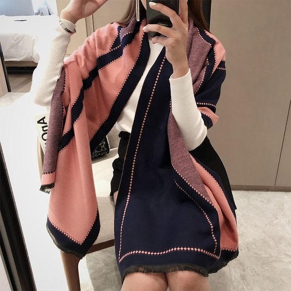 

mu6q korean and winter new style beach ink women silk flower warm towel scarves autumn popular scarf fashion sunscreen print shawl, Black;white