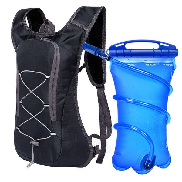 

outdoor bags breathable ultralight bicycle backpack running vest bag cycling marathon portable hydration pack option 3l water