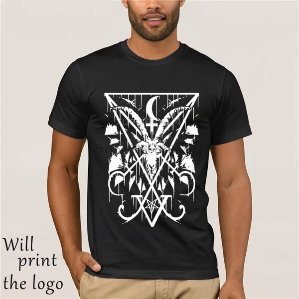 

мода прохладный мужчины тенниска женщины смешные tshirt символом lucifer и baphomet customized printed t-shirt спорта с капюшоном hoodie