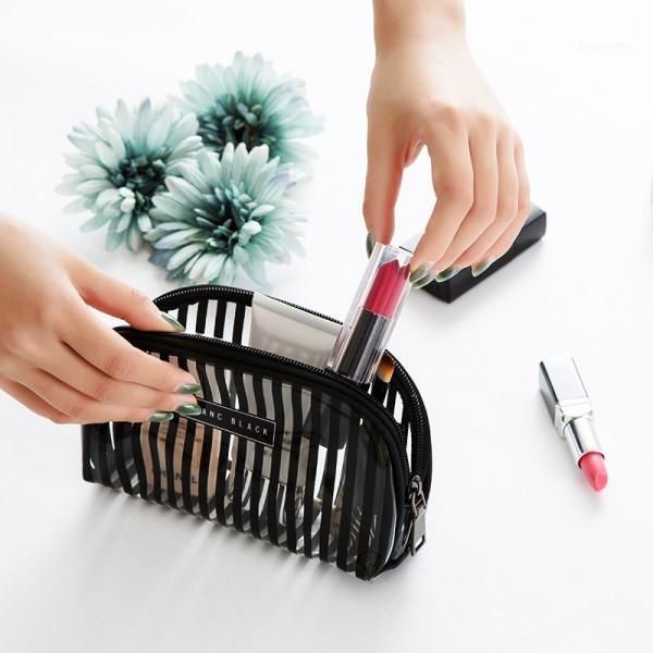 

fashion travel storage bag wash bag men and women makeup clutch women's waterproof transparent portable organizing1
