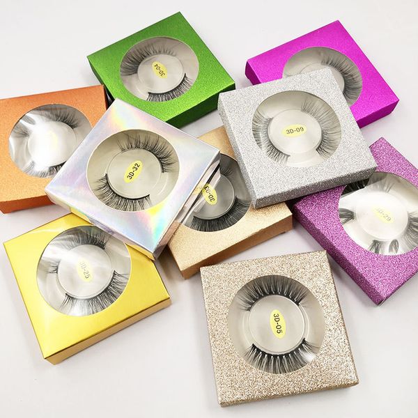 

new mink eyelashes 3d mink lashes thick handmade full strip lashes cruelty luxury 26 style false eyelashes