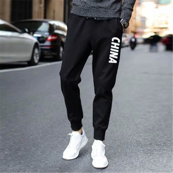 

3vyjy 20 for summer middle school studentsmale studentskorean tight sports pantscasual pants pantsfashion sports men's loose casual pan, Blue