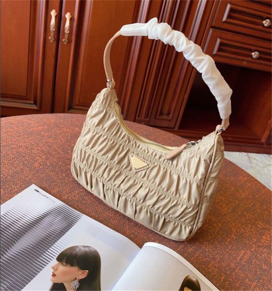 

women designer's handbag fashion shoulder bag lady hobo baguette new casual style pleated handbag cfy2004027