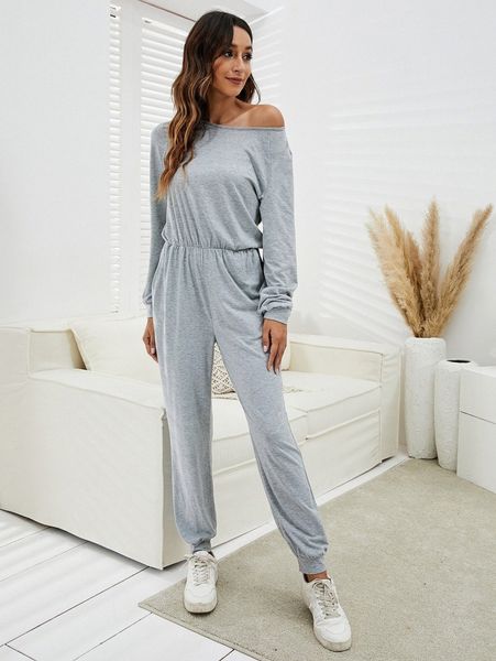 

emery rose raglan sleeve keyhole back jumpsuit z9sx#, White