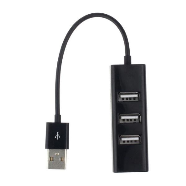

hubs mini usb 2.0 hi-speed 4-port splitter hub adapter for pc computer notebook