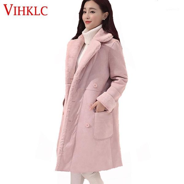 

women's wool & blends 2021 autumn winter fashion plaid woolen coat women long paragraph loose korean long-sleeved h4131, Black