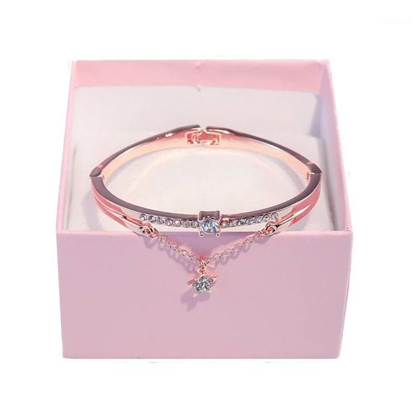 

fashion sell ins five-pointed star bracelet simple versatile star bracelet jewelry gift for women1, Black