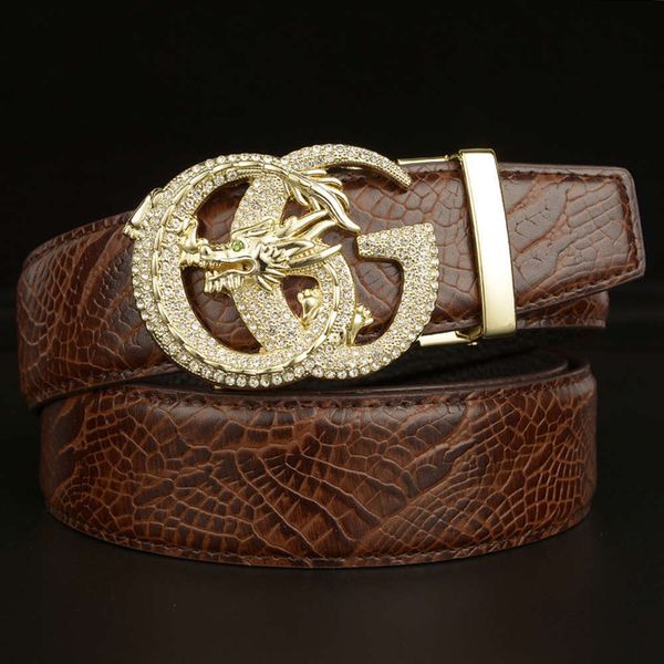 

2020 new fashion personalized leather belt for men, Black;brown