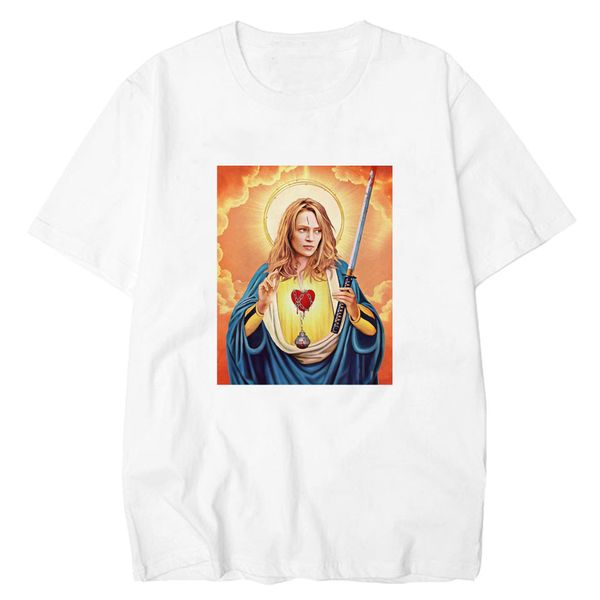 

black friday the movie kill bill uma thur spoof print unshort sleeve funny harajuku plus size sport hooded sweatshirt hoodie men t shirt