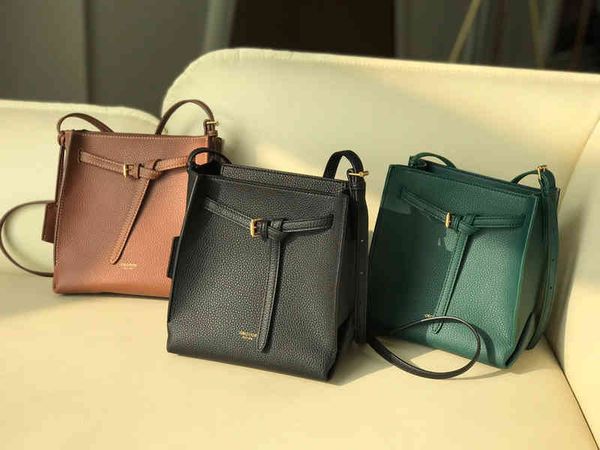 

australian light luxury oroton 2021 new cowhide small square bag inclined cross bucket mini versatile commuter
