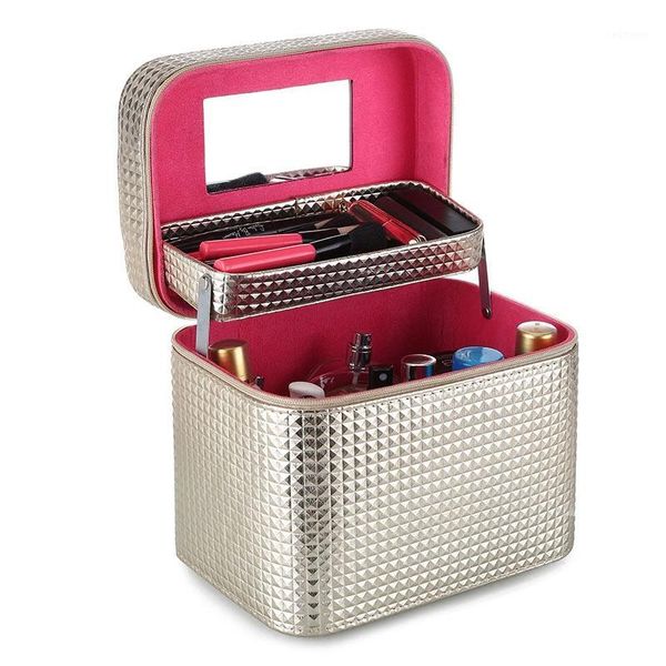 

new style fashion large capacity multi-functional portable simple portable lovely storage box cosmetic bag1