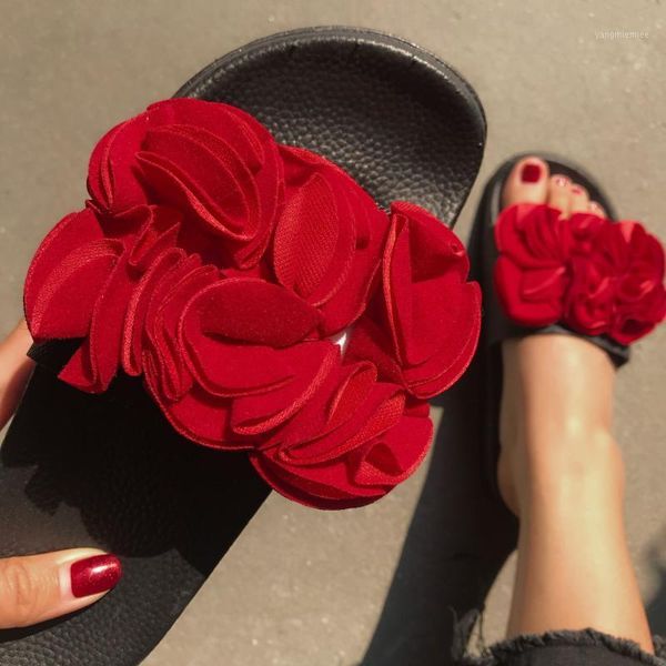 

women's slippers bow women's platform flat shoes sandals comfortable leisure fashion women 2020, Black