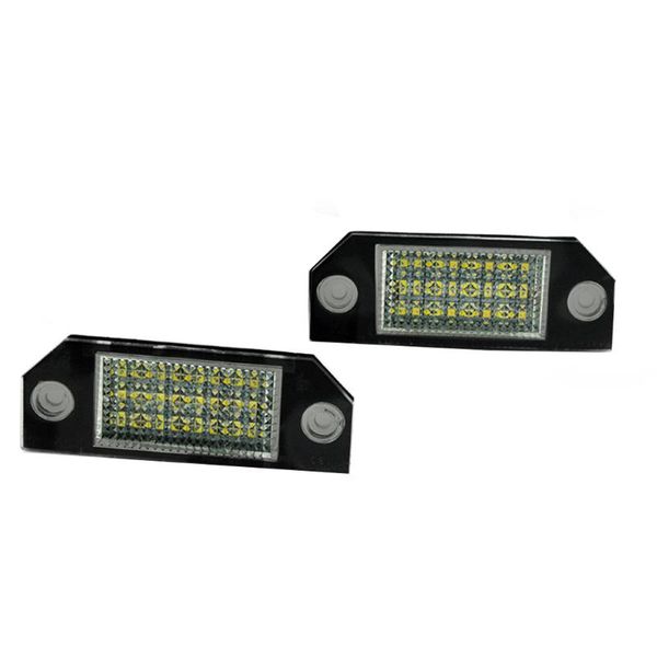 

2pcs 12v white 24 led number license plate light lamp for focus c-max 2 car