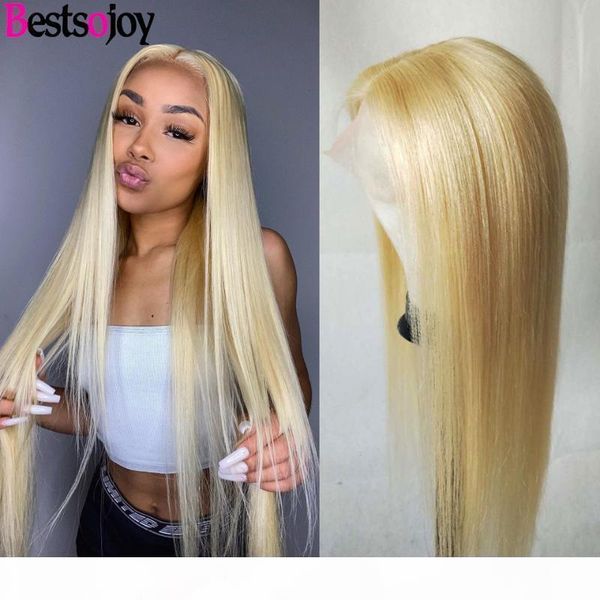 

straight lace front wig deep part t part lace wig human hair blonde brazilian hair wigs blond products for black women, Black;brown