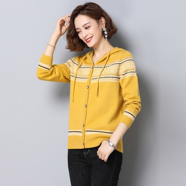 

beusr lingge coat thin women's sweater and cardigan wear short new european hooded coat sweatersweater spring knitted autumn 2020 wear, White;black