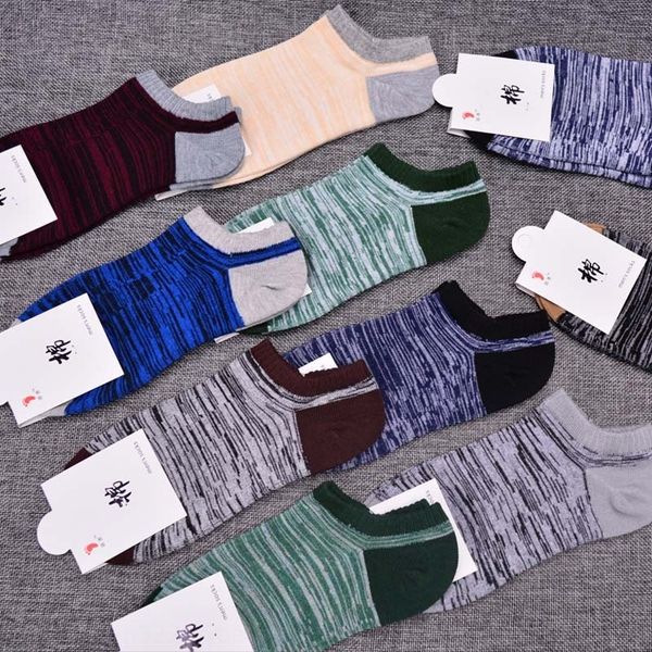 

6jksz мужских носки хлопка мужские короткий этнический стиль хлопок нэшнл носков emhvt, Black