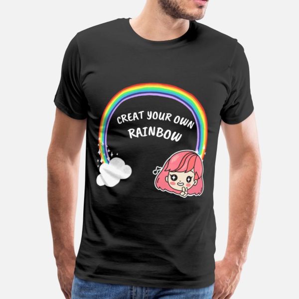 

creat your own rainbow t shirt diy print slim fit tracksuit hoodie sweatshirt