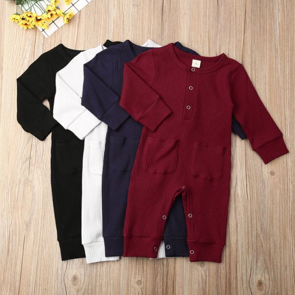 

2021 new baby rompers spring autumn baby boy clothes new romper cotton newborn baby girls kids designer cartoon infant jumpsuits clothing, Blue