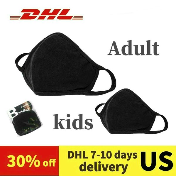 

new masks black cotton face mask fashion dustproof anti smog washable reusable protective mask cycling masks top