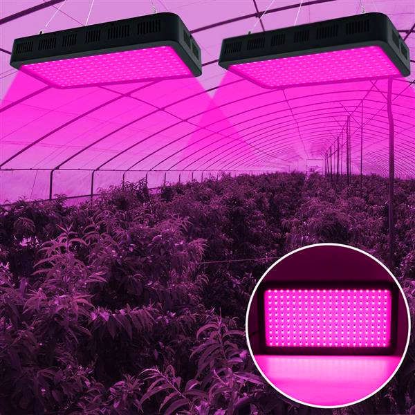 

New Design 2000W 200*10W Full Spectrum 3030 Lamp Bead Plant Lamp Single Control Top-grade material Grow Lights Black