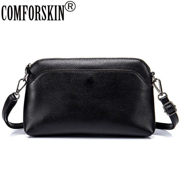

comforskin brand bolsas feminina large capacity women messenger bag 2020 new arrivals luxurious 100% genuine leather women's bag