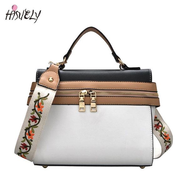 

bump strip women handbag bag casual ladies women leather messenger bag small crossbody embroidery